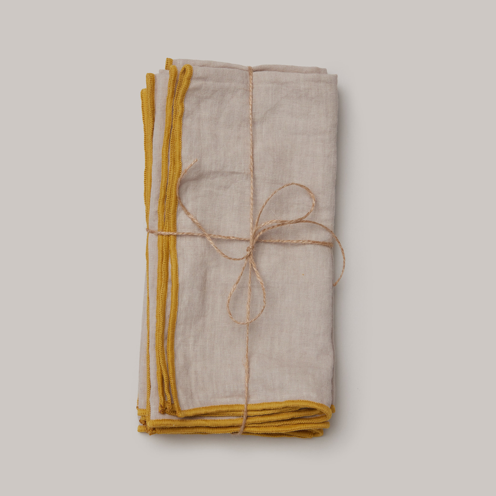 French Linen Napkin - Set of 4 – Tea + Linen