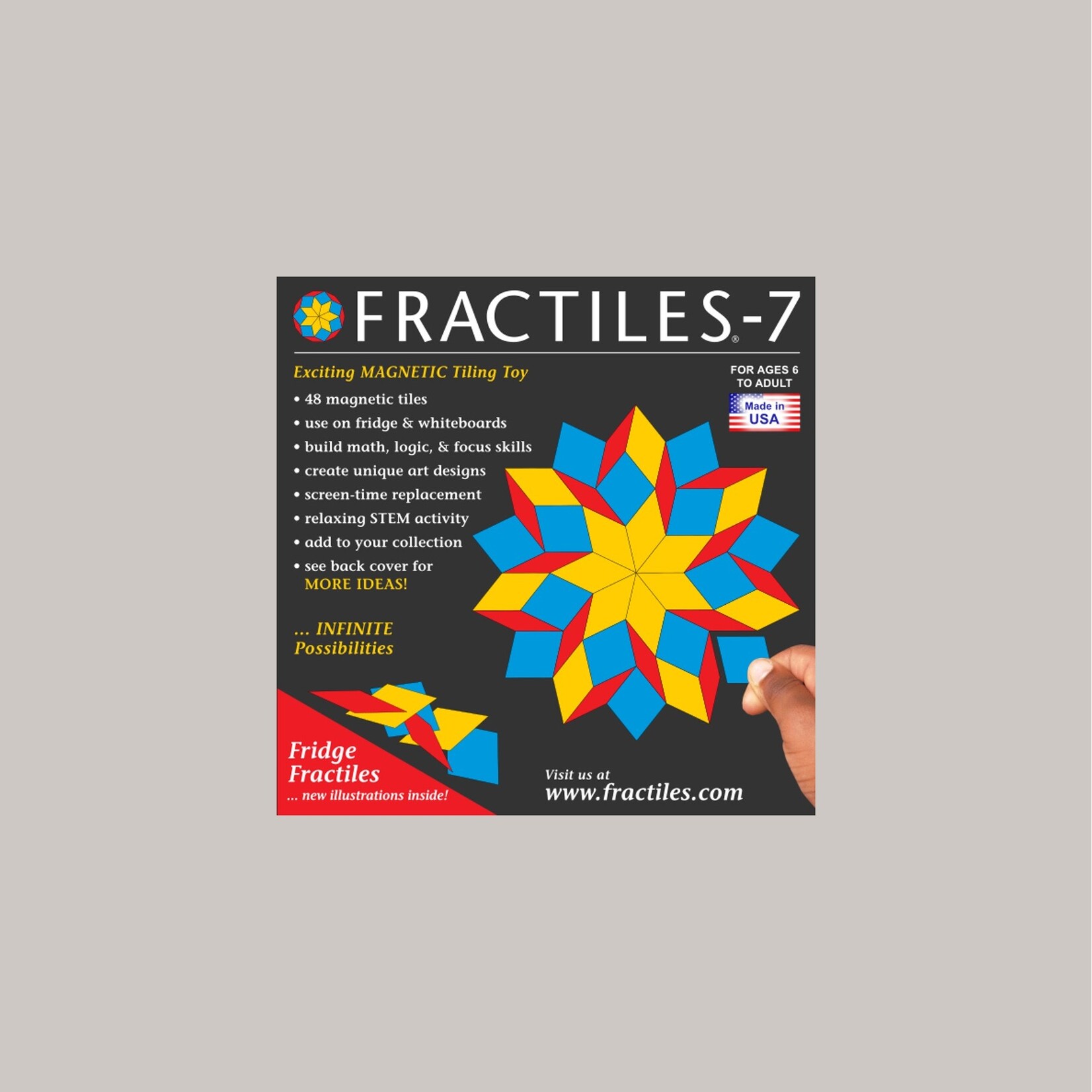 Fractiles Magnetic Fractiles