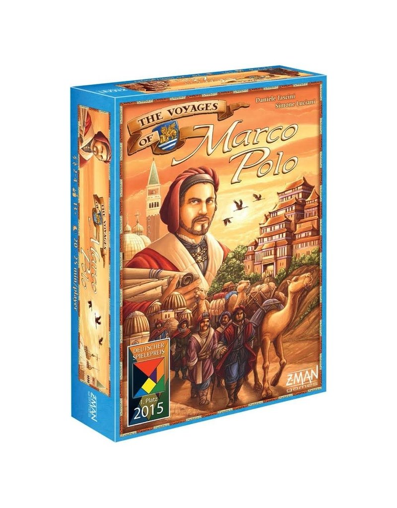 Z-Man Games The Voyages of Marco Polo Board Game