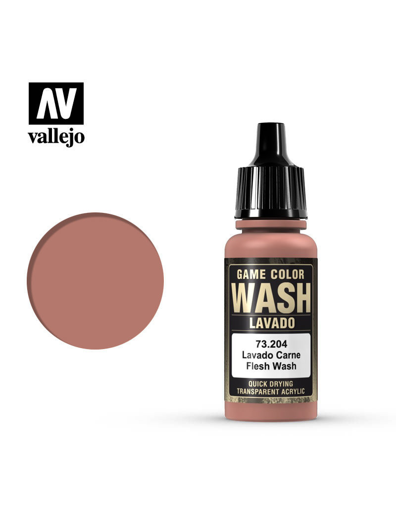 Acrylicos Vallejo Game Wash: Flesh Wash (73.204)