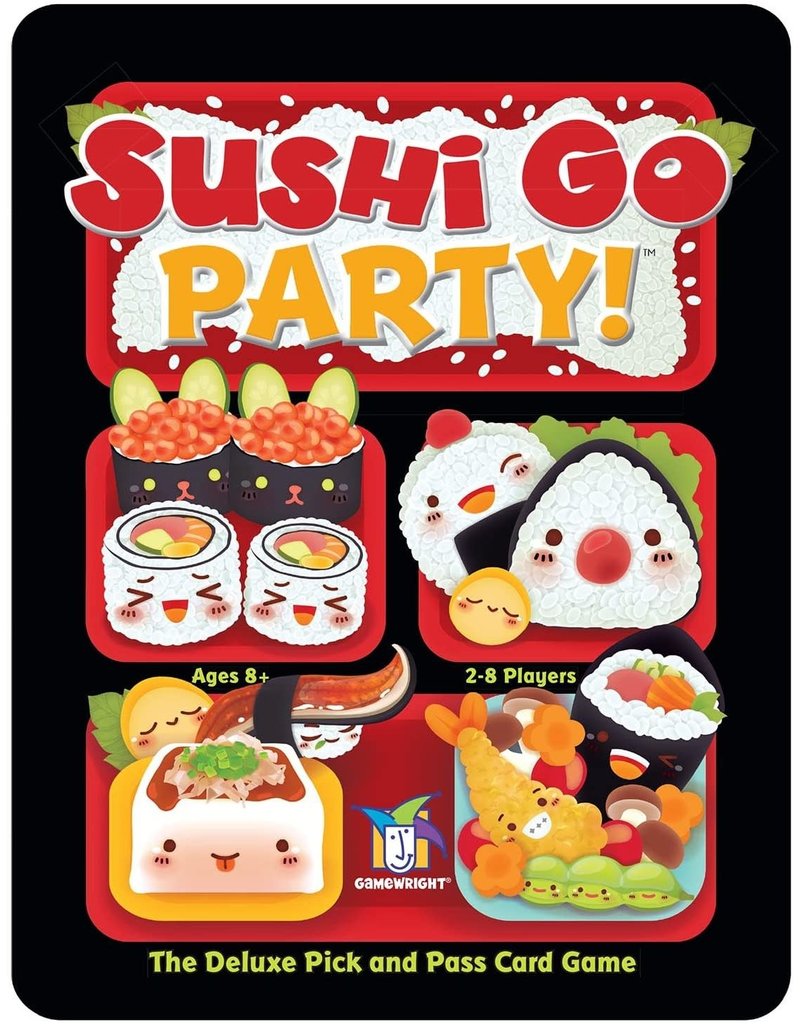 Gamewright Sushi Go Party! - The Deluxe Pick & Pass Card Game