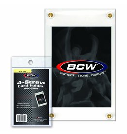 BCW Supplies Card Holder: 4-Screw Recessed