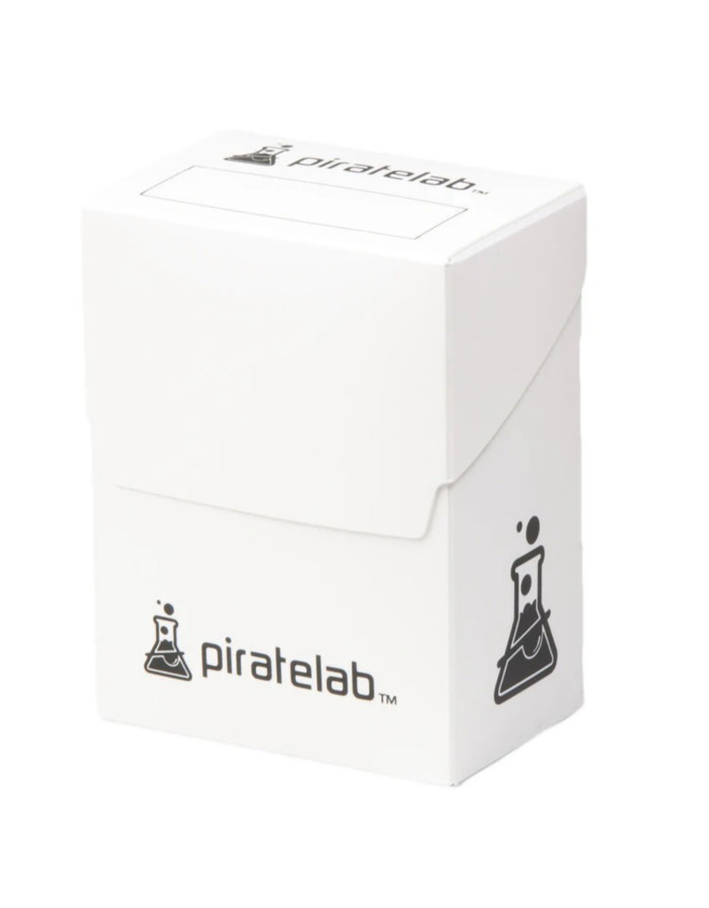 Pirate Lab Deck Box: Pirate Lab: 80-Card: White