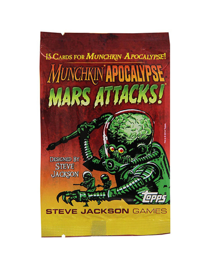 Steve Jackson Games Munchkin Apocalypse Mars Attacks!