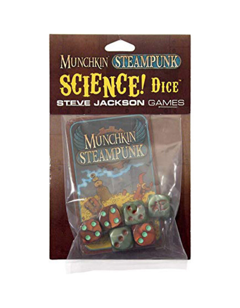 Steve Jackson Games Munchkin Steampunk Science Dice