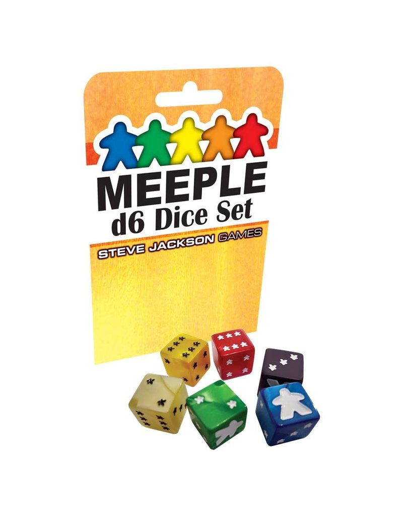 Steve Jackson Games d6: Meeple Dice: Green