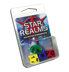 Legion Supplies Specialty: d10 spindown: Star Realms Dice Set (4 count)