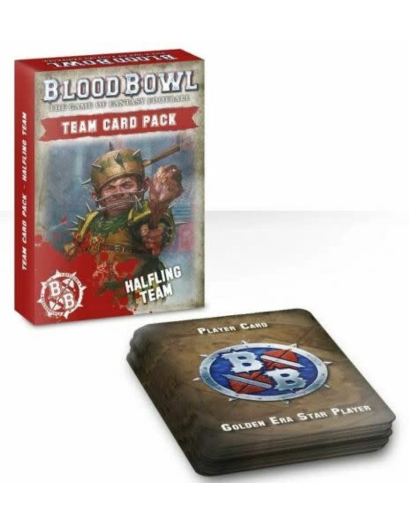 Games Workshop Blood Bowl: Halfling Team Card Pack (old)