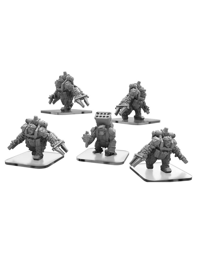 Privateer Press Monsterpocalypse: Empire of the Apes: Assault & Rocket Apes