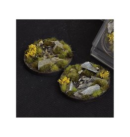 Gamers Grass Battle Ready Bases: Highland: Round 60mm (2 Bases)