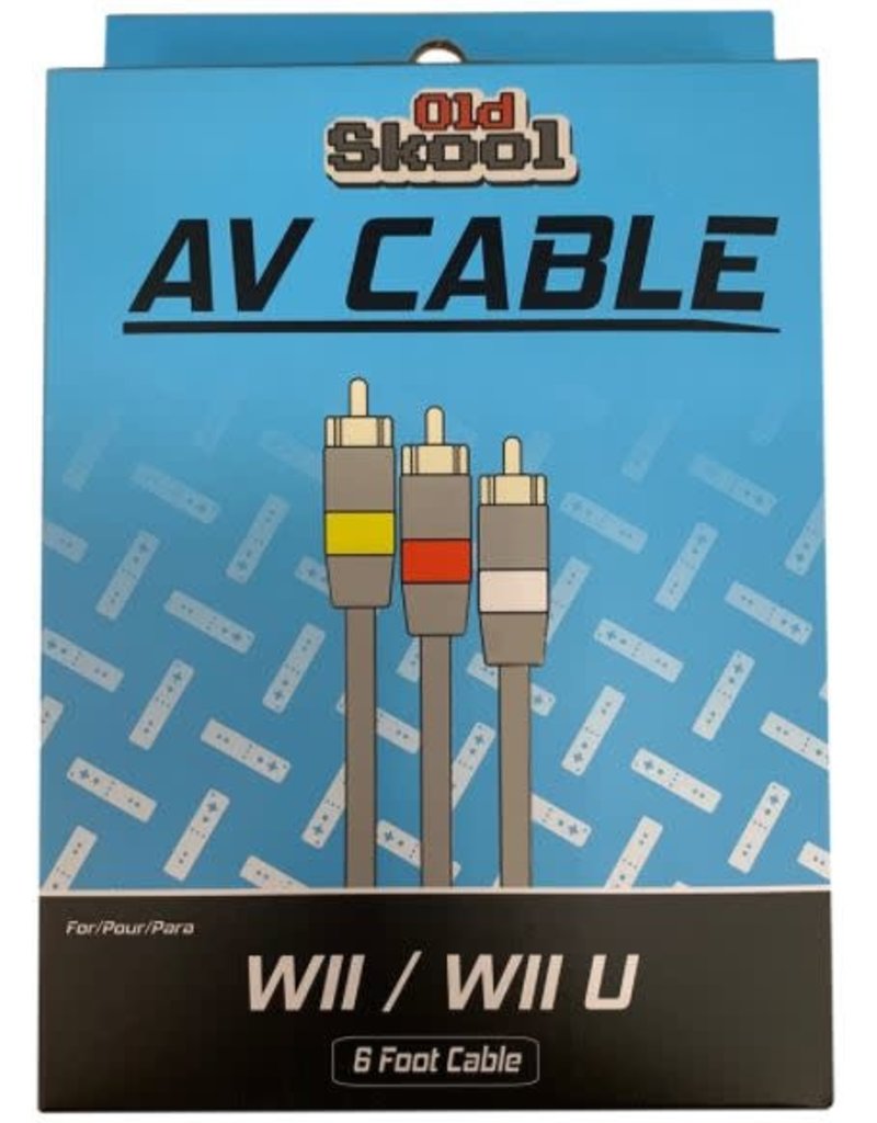 Old Skool Games AV Cable for Wii/Wii U