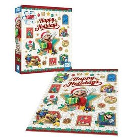 The OP (USAopoly) Puzzle: Super Mario - Happy Holidays 1000pcs