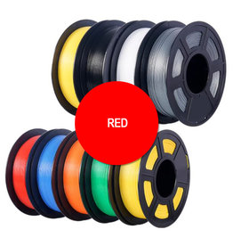 Kingroon Technology Filament: 1.75mm PLA Filament: Red