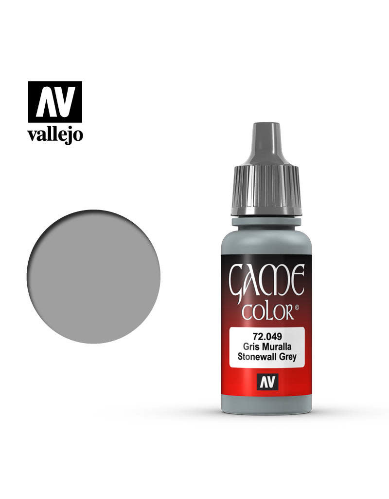 Acrylicos Vallejo Game Color: Stonewall Grey (72.049)
