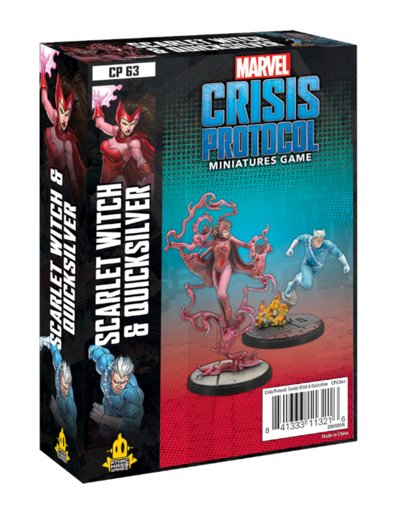 Atomic Mass Games Marvel Crisis Protocol: Scarlet Witch & Quicksilver