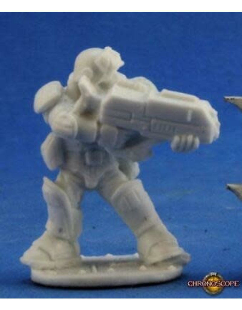Reaper Miniatures Bones: Slyder, IMEF3 Trooper AKA IMEF3 (80050)