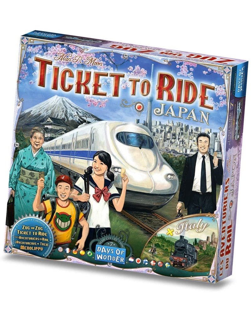 Days of Wonder Ticket to Ride: Map Collection 7: Japan and Italy