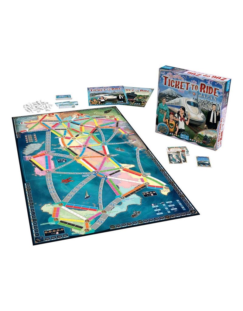 Days of Wonder Ticket to Ride: Map Collection 7: Japan and Italy