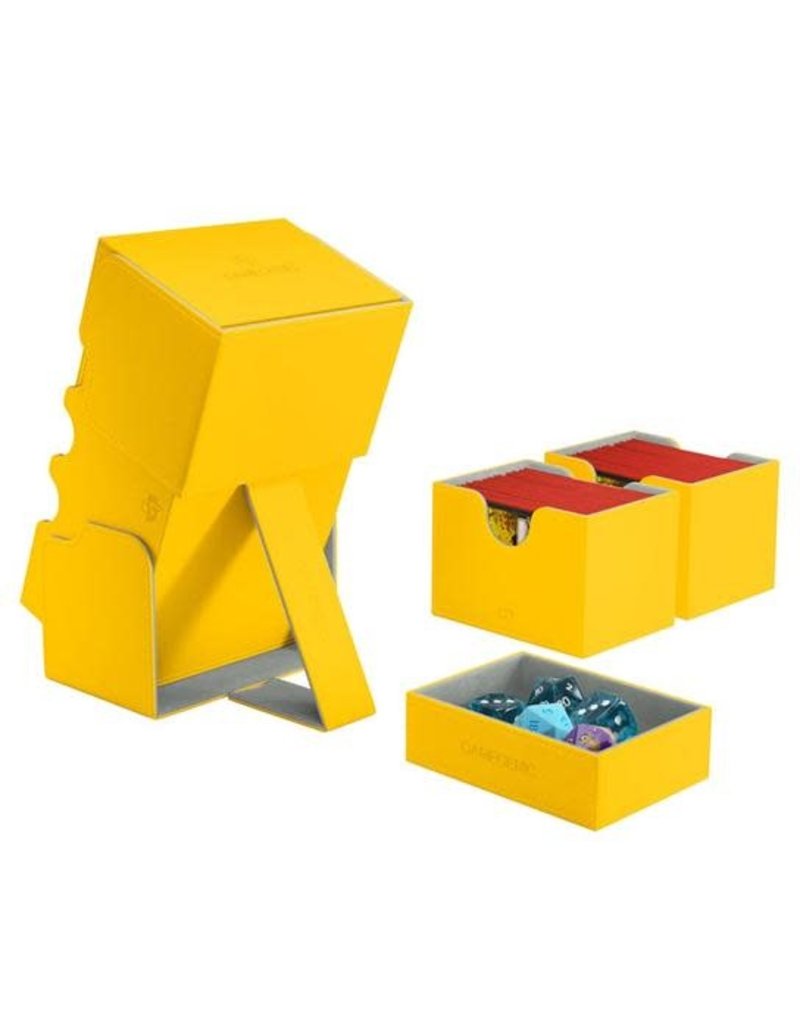 Gamegenic Deck Box: Stronghold 200+ Convertible Yellow