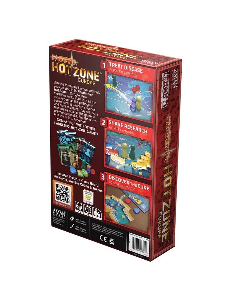Z-Man Games Pandemic: Hot Zone: Europe