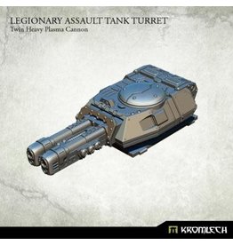 Kromlech Kromlech Conversion Bitz: Legionary Assault Tank Turret - Twin Heavy Plasma Cannon