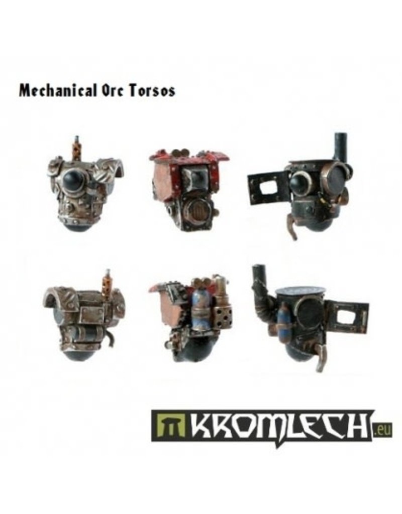 Kromlech Kromlech Conversion Bitz: Post-Apocalyptic Mechanical Torso (x6)