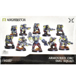 Kromlech Kromlech Miniatures: Orc Armored SMG Squad