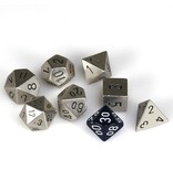 Chessex Polyhedral Dice Set: Silvery Metal (7 dice)