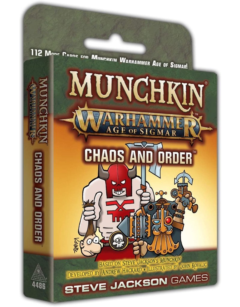 Steve Jackson Games Munchkin: Warhammer Age of Sigmar: Chaos and Order