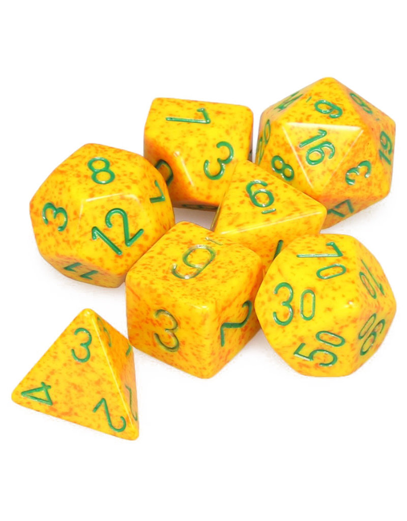 Chessex Polyhedral Dice Set: Speckled: Lotus (7 dice)
