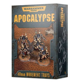 Games Workshop Warhammer 40K: Apocalypse: Movement Trays 40 mm