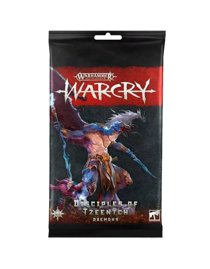 Games Workshop Warcry: Disciples of Tzeentch Card Pack