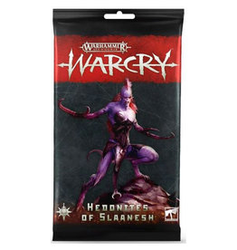 Games Workshop Warcry: Hedonites of Slaanesh Card Pack