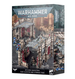 Games Workshop Warhammer 40k: Battlezone: Manufactorum: Sub-Cloister and Storage Fane