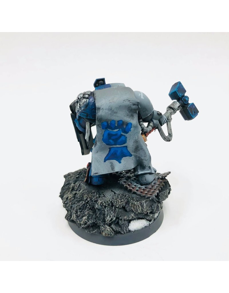 Games Workshop Pre-Owned Minis: Space Marines: Well-Painted Terminator Captain (custom)