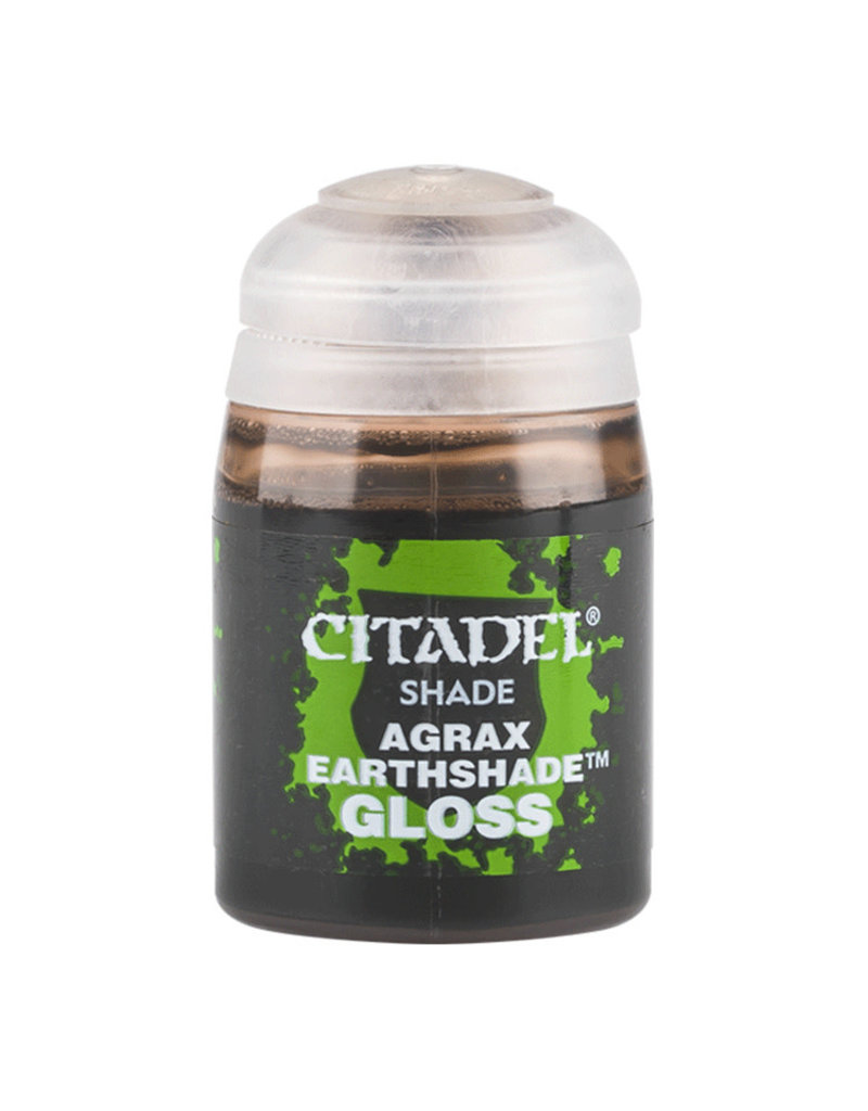 Games Workshop Citadel: Shade: Agrax Earthshade Gloss 24ml (Discontinued)