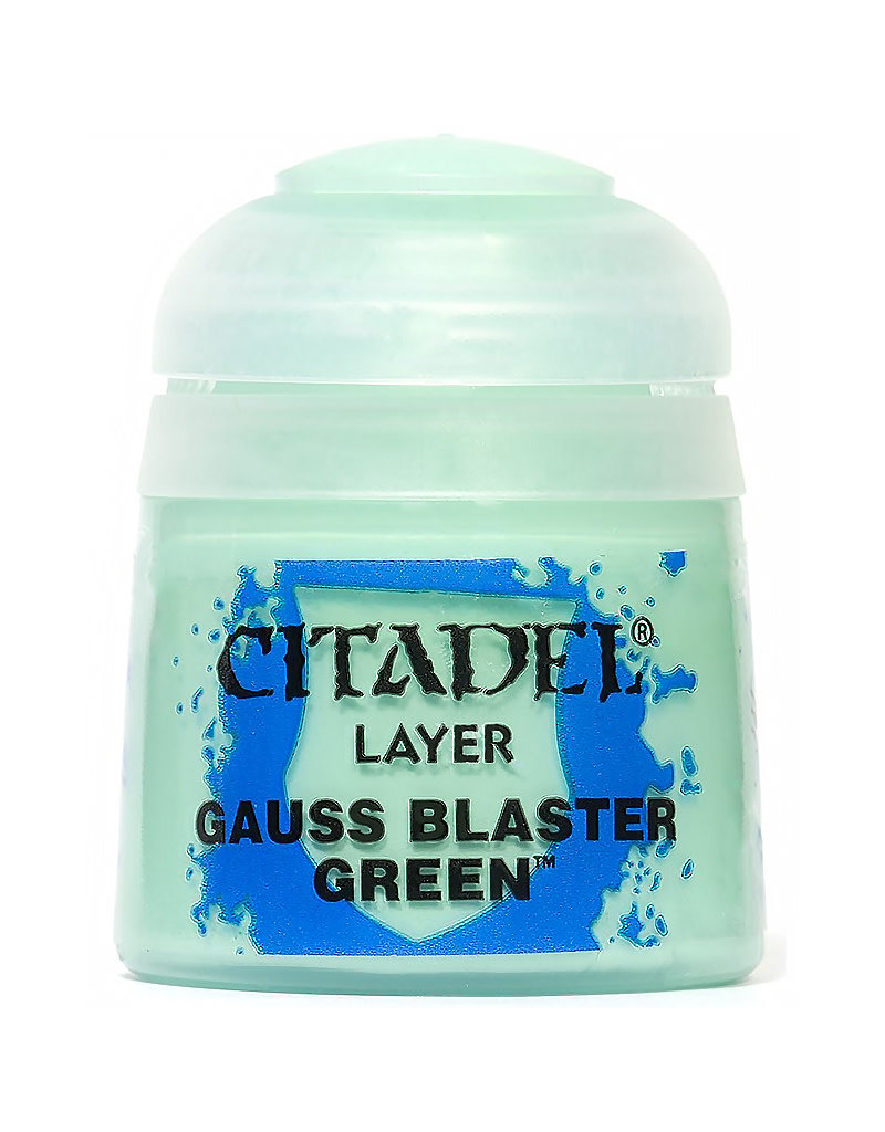 Games Workshop Citadel: Layer Paint: Gauss Blaster Green 12ml