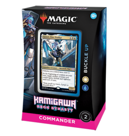 Wizards of the Coast Magic: Commander Deck: Kamigawa Neon Dynasty: Buckle Up (Blue/White)