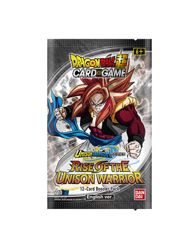 Bandai Dragon Ball Super: B10: Unison Warrior: Rise of the Unison Warrior Booster Pack (2e)
