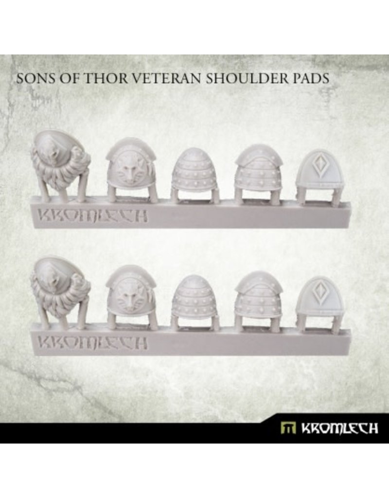 Kromlech Kromlech Conversion Bitz: Sons of Thor Veteran Shoulder Pads (x10)