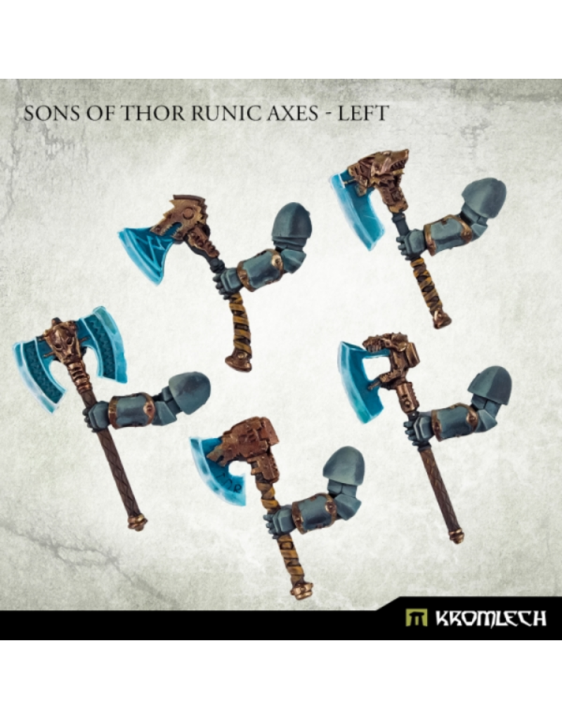 Kromlech Kromlech Conversion Bitz: Sons of Thor - Runic Axes Left (5)