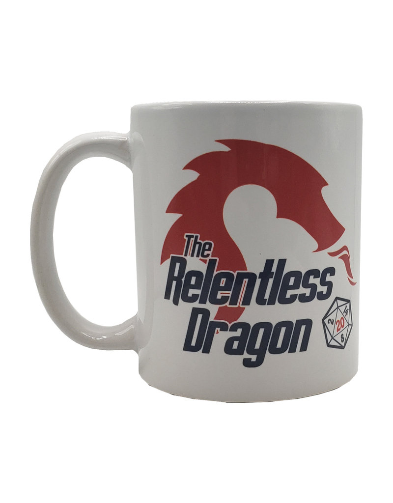 The Relentless Dragon Paint Water or Drink - Relentless Dragon Mug - Double Sided!
