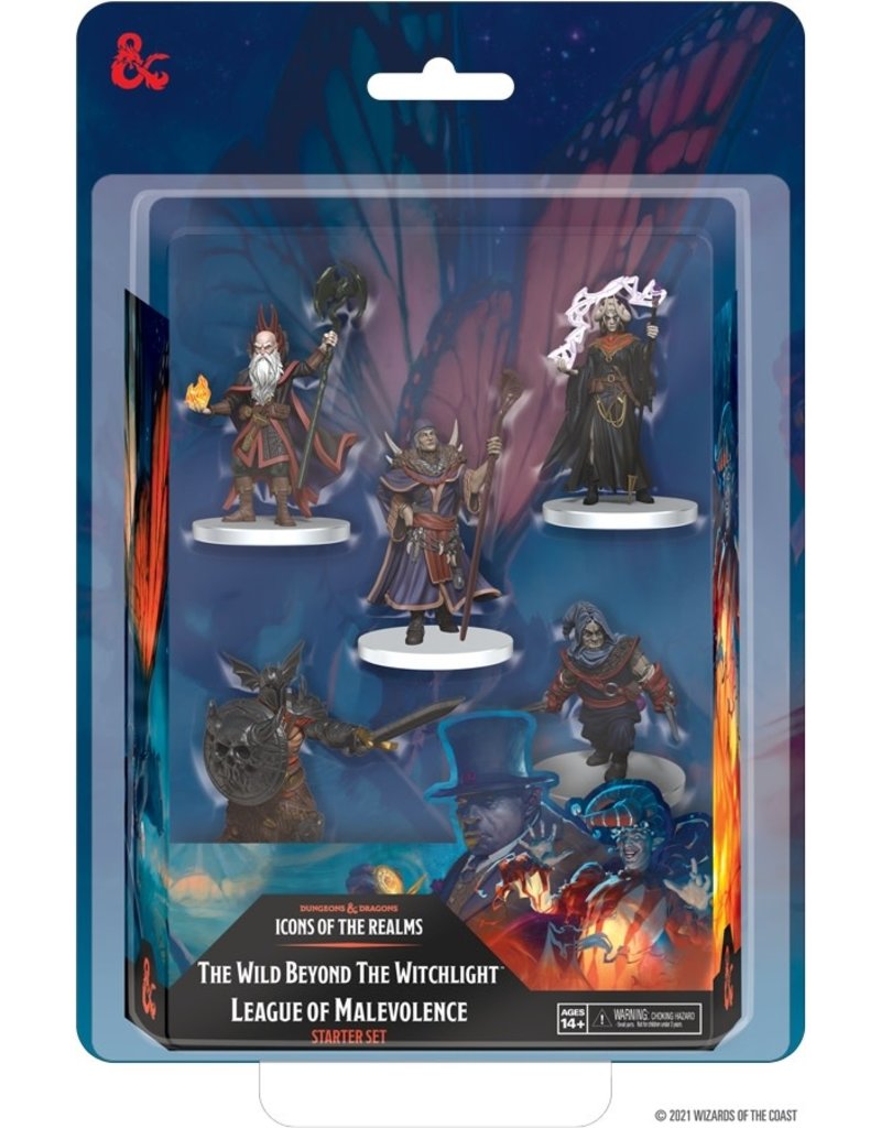 WizKids Icons of the Realms Set 20 The Wild Beyond the Witchlight - League of Malevolence Starter Set
