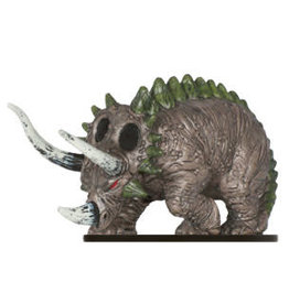 Wizards of the Coast Single Miniature: Trihorn Behemoth