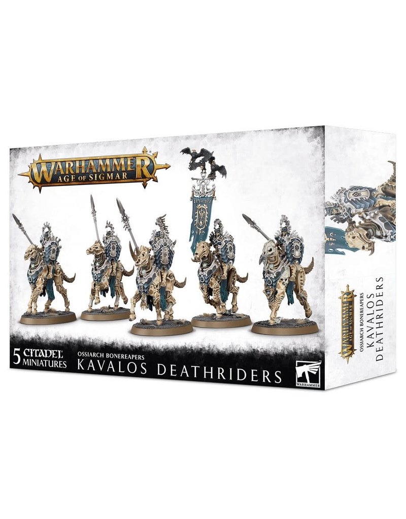 Games Workshop Age of Sigmar: Ossiarch Bonereapers: Kavalos Deathriders