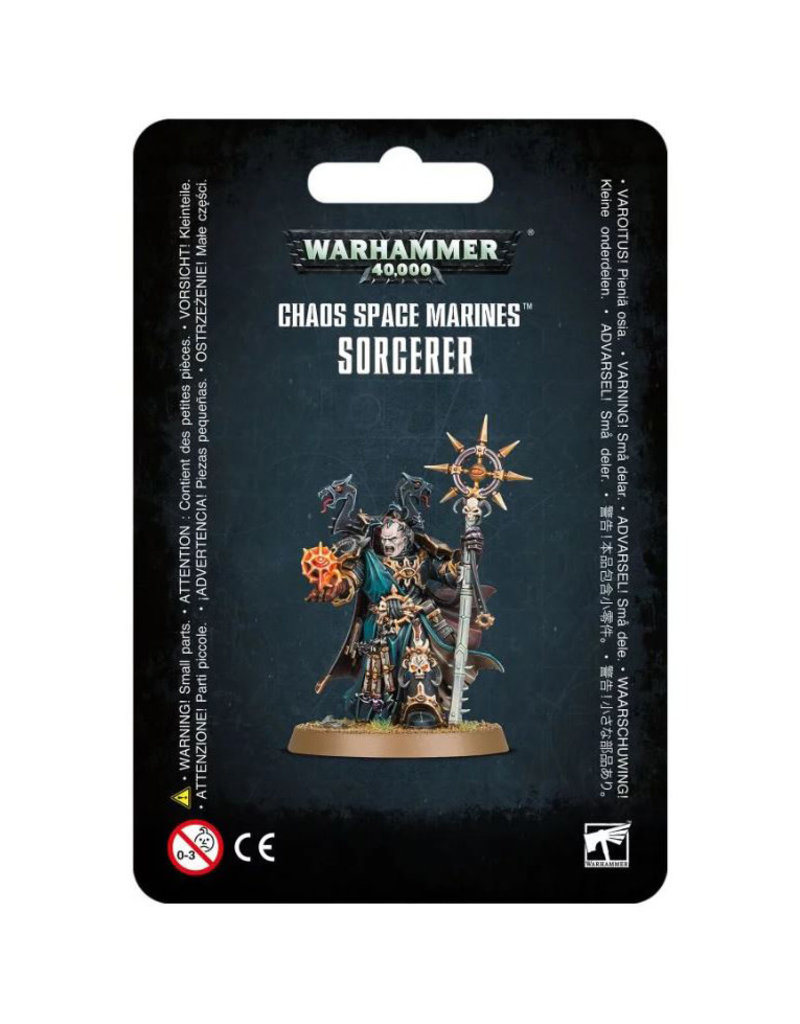 Games Workshop Warhammer 40k: Chaos Space Marines: Sorcerer