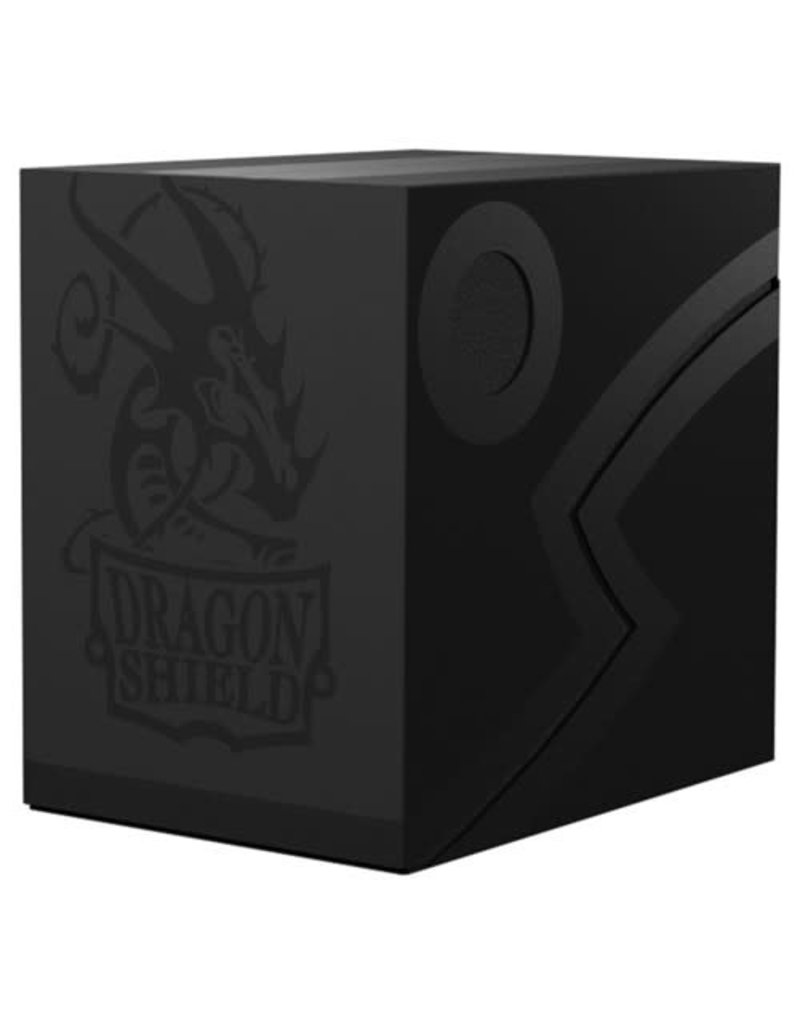 Arcane Tinmen Deck Box: Dragon Shield: Double Shell: Shadow Black/Black