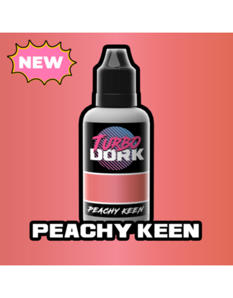 Turbo Dork Turbo Dork: Metallic: Peachy Keen (20ml bottle)