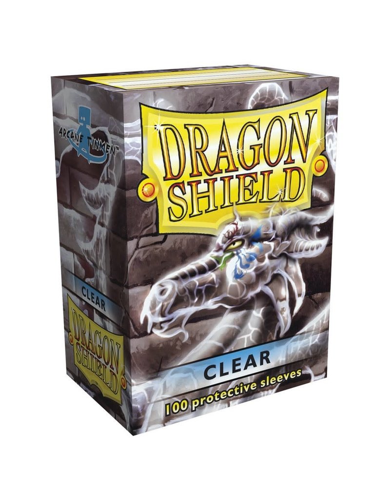 Arcane Tinmen Sleeves: Dragon Shield: Classic: Clear (100 count)