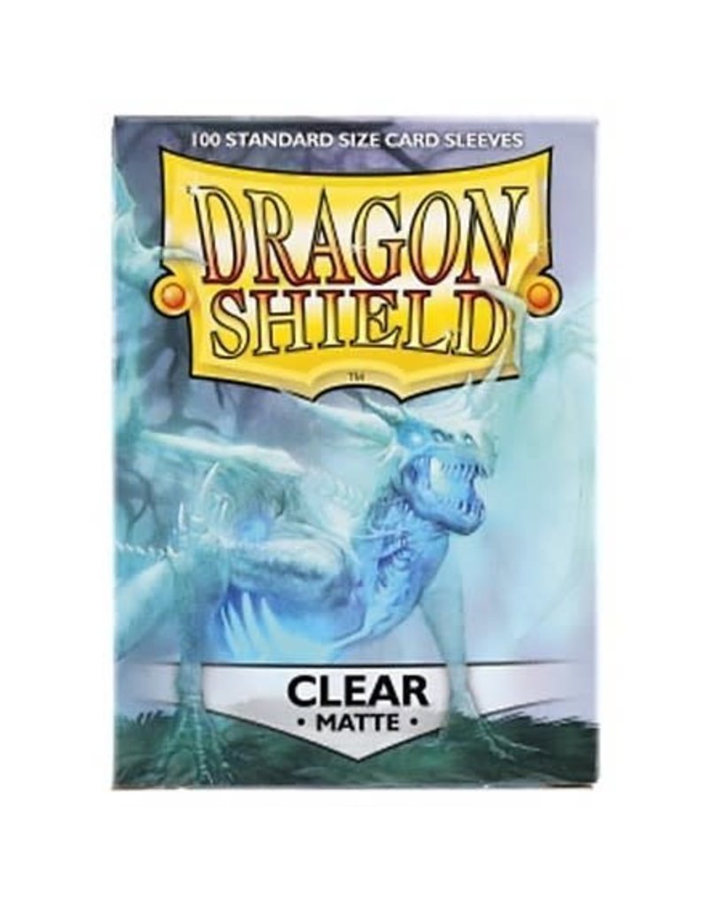 Arcane Tinmen Sleeves: Dragon Shield: Matte: Clear (100 count)